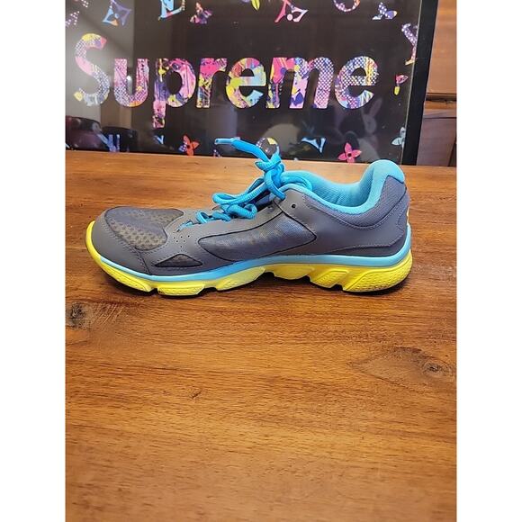 Under Armour Womens Micro G Assert V 1252307-040 Gray Running Shoes Sneakers 10 - Picture 9 of 11